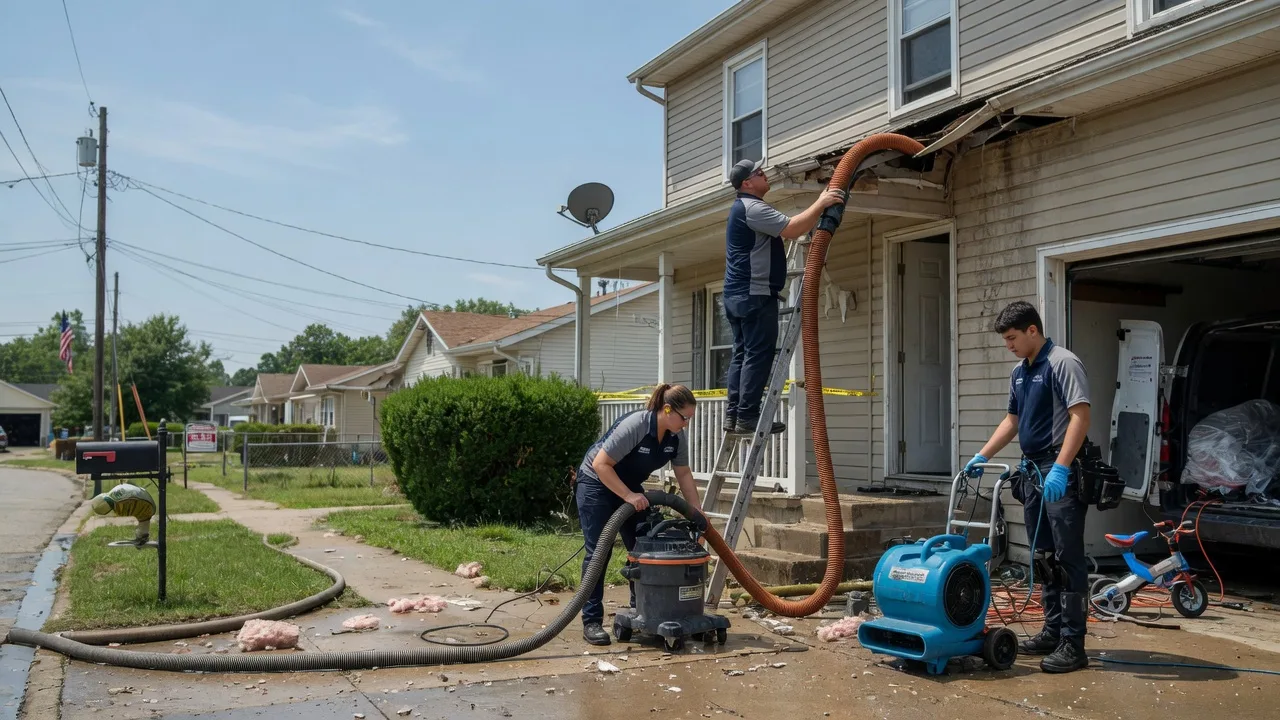 Water Damage Restoration in Metamora, IN near me